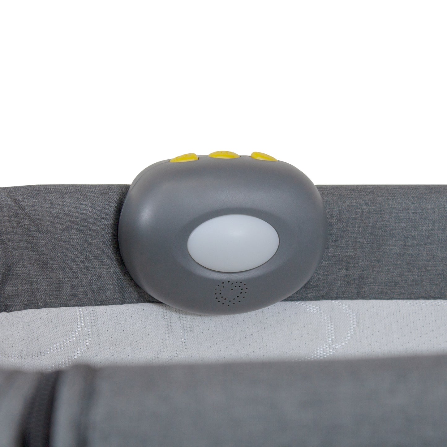 Cuna Colecho Con Dispositivo de Vibración Premium Baby Mix - Gris | Bebesit