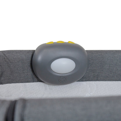 Cuna Colecho Con Dispositivo de Vibración Premium Baby Mix - Gris | Bebesit