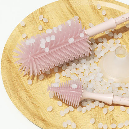 Kit de Cepillos para Mamaderas - Rosa | MomCozy