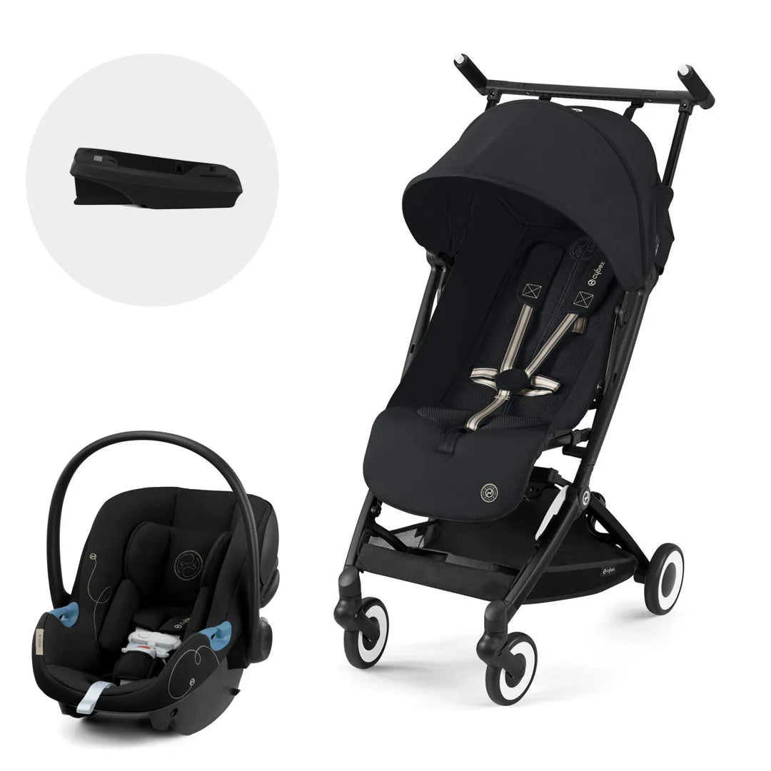 Travel System: Coche Libelle + Silla Aton G + Base G - Magic Black