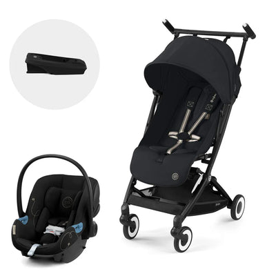 Travel System: Libelle Stroller + Aton G Chair + G Base - Lava Grey