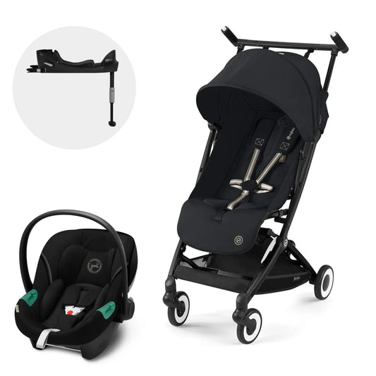 Travel System: Libelle Stroller + Aton S2 Chair + Base - Lava Grey