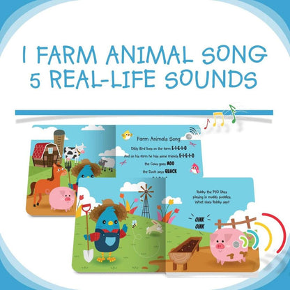 Libro Interactivo Musical - Farm Animal Sounds