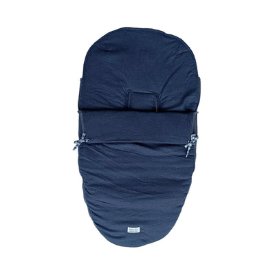 Car Seat Bag - Linen - Navy Blue