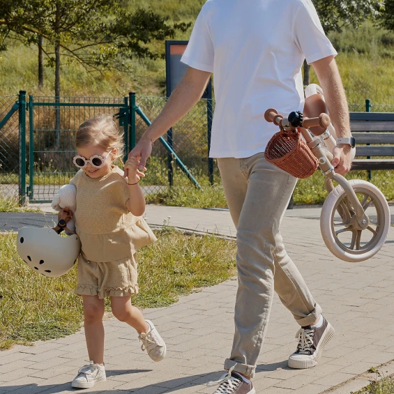 Bicicleta de Equilibrio Alex Plus - Beige Sand | Lionelo