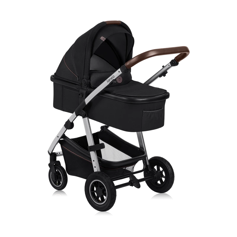 Coche Travel System 3 en 1 Amber - Black Silver | Lionelo