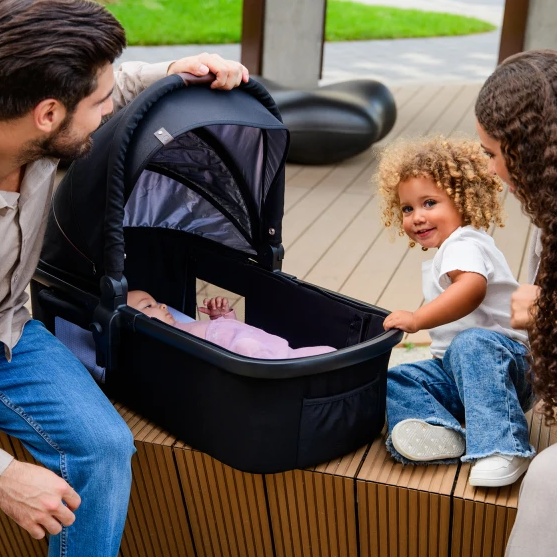 Coche Travel System 3 en 1 Amber - Black Silver | Lionelo