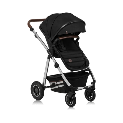 Coche Travel System 3 en 1 Amber - Black Silver | Lionelo