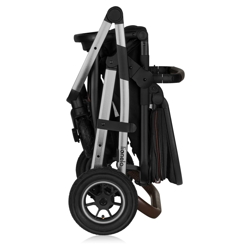 Coche Travel System 3 en 1 Amber - Black Silver | Lionelo