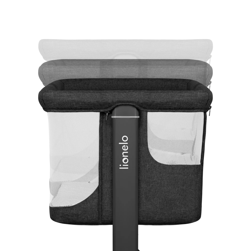 Cuna Colecho Aurora - Grey Graphite | Lionelo