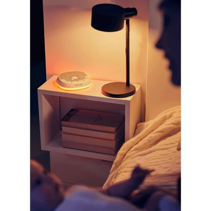 Máquina de Ruido Blanco, Luces y Reproductor de Latidos BabyNap | Lionelo
