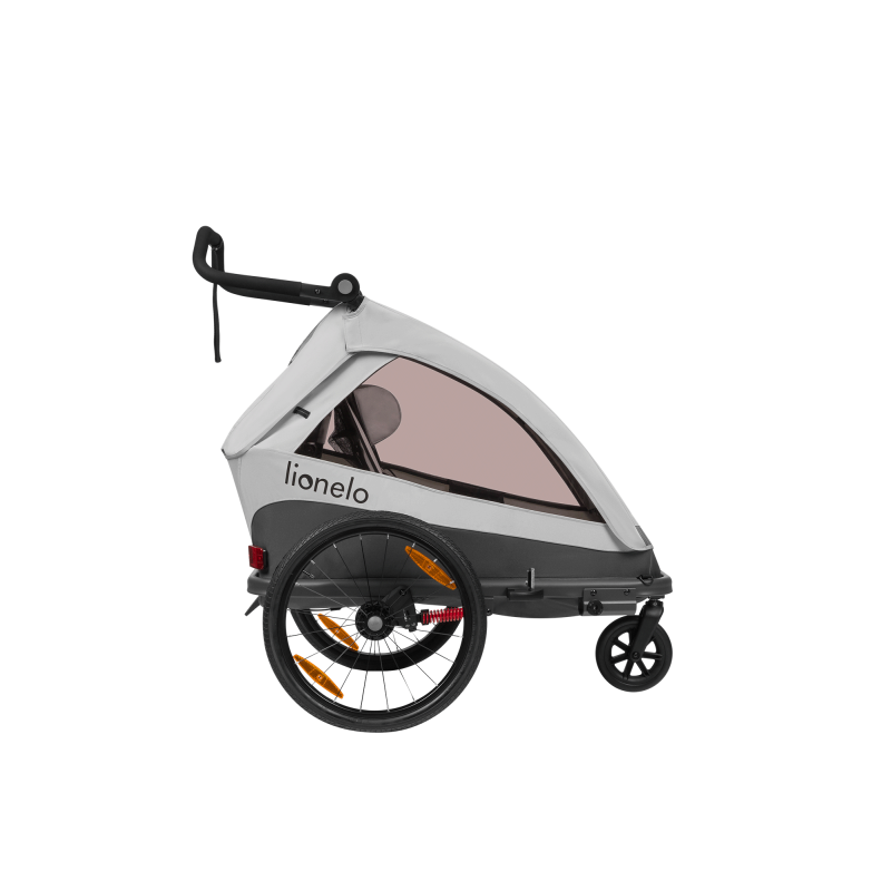 Cama Remolque para Bicicleta y Coche - Grey Stone | Lionelo