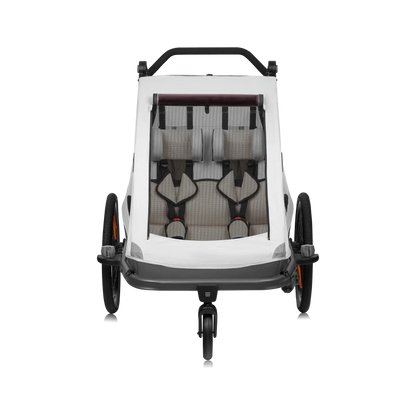 Cama Remolque para Bicicleta y Coche - Grey Stone | Lionelo