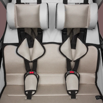 Cama Remolque para Bicicleta y Coche - Grey Stone | Lionelo