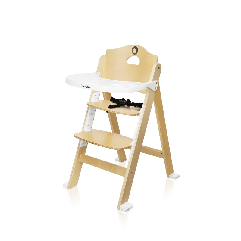Silla de Comer Evolutiva Floris - White Natural | Lionelo