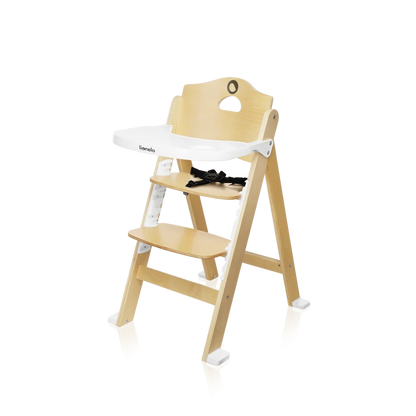 Silla de Comer Evolutiva Floris - White Natural | Lionelo
