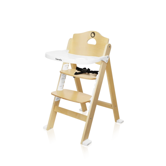 Silla de Comer Evolutiva Floris - White Natural | Lionelo