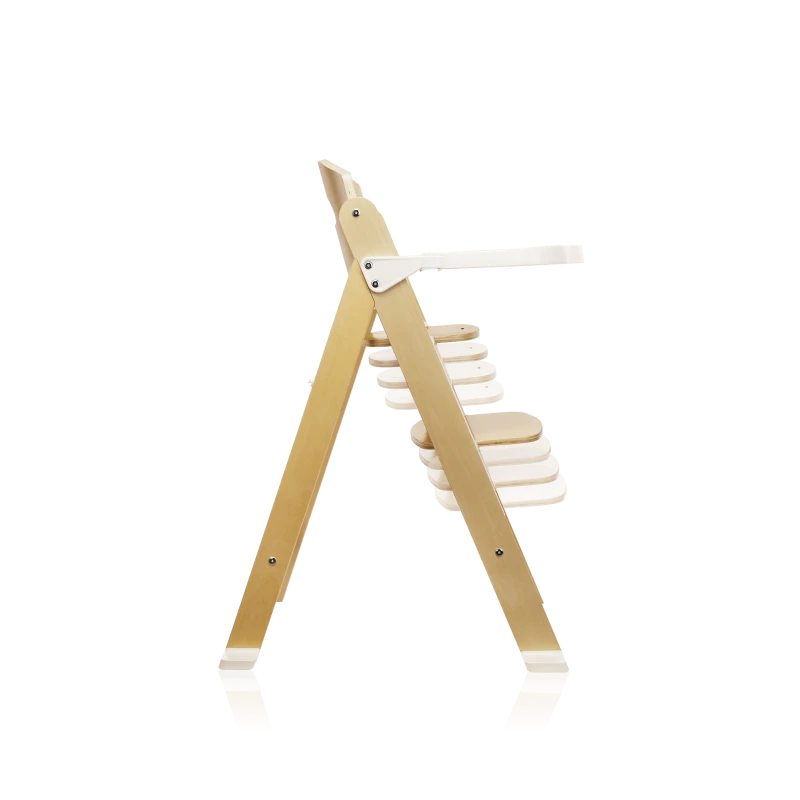Silla de Comer Evolutiva Floris - White Natural | Lionelo