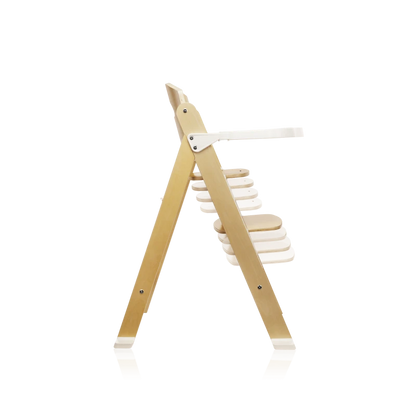 Silla de Comer Evolutiva Floris - White Natural | Lionelo