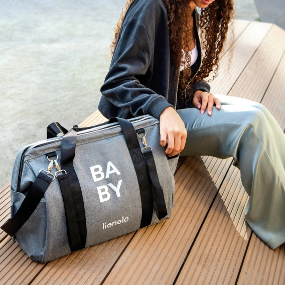 Bolso Unisex Ida - Grey Concrete | Lionelo