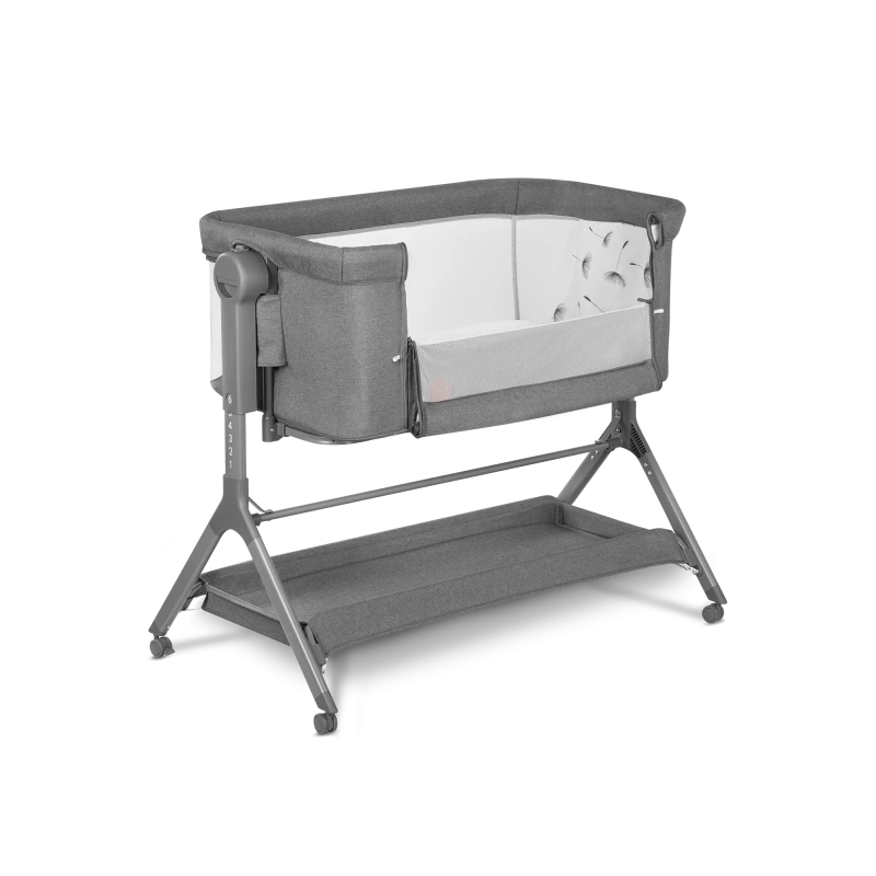 Cuna Colecho Aurora - Grey Concrete | Lionelo