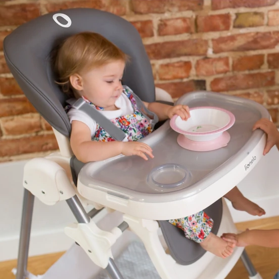 Silla de Comer Linn Plus - Grey | Lionelo