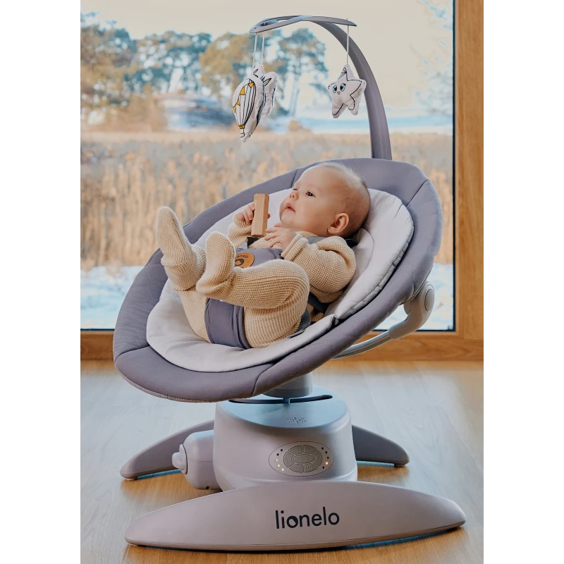 Silla Nido Mecedora Mell - Beige Sand | Lionelo