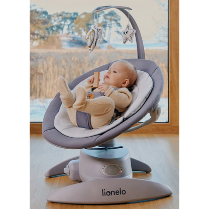 Silla Nido Mecedora Mell - Beige Sand | Lionelo