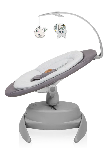 Silla Nido Mecedora Mell - Grey Stone | Lionelo