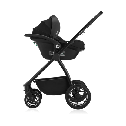 Coche Travel System 3 en 1 Meril - Grey Stone | Lionelo