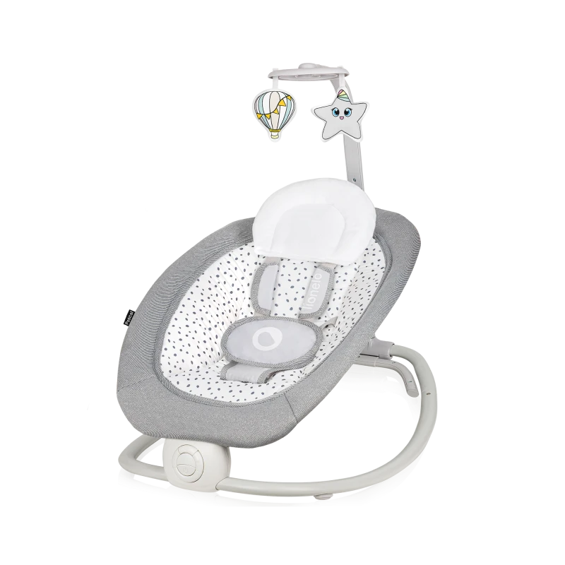 Silla Nido Mecedora Pascal - Grey Dove | Lionelo