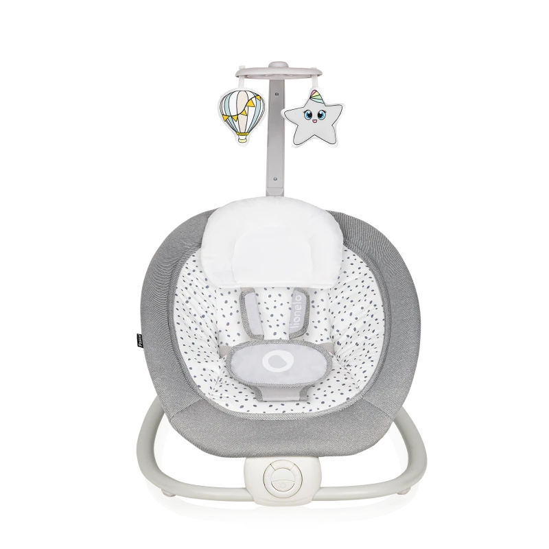 Silla Nido Mecedora Pascal - Grey Dove | Lionelo