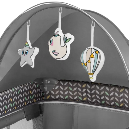 Cuna de Viaje Sven Plus - Grey Scandi | Lionelo