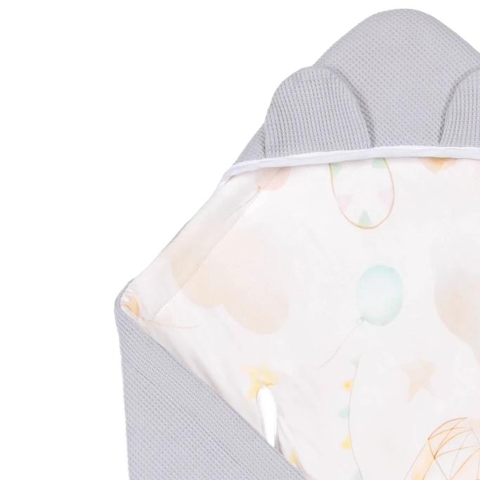 Manta Envolvente para Silla de Auto - Grey Balloon | Lionelo