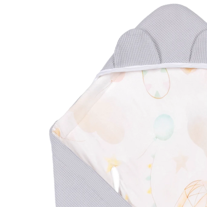 Manta Envolvente para Silla de Auto - Grey Balloon | Lionelo