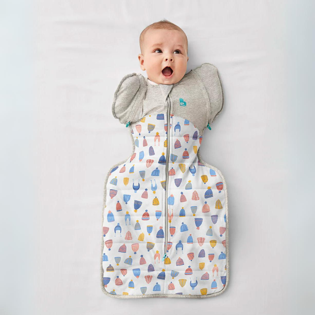 Swaddle UP™ Transición Etapa 2 Tog 2.5 Happy Hats