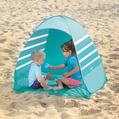 Carpa de Playa Plegable con Filtro UV - Amarillo | Ludi