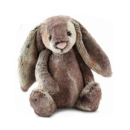 Large Bunny Plush Toy - Woodland Grey