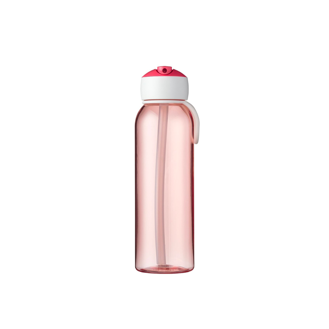 Flip-Up Water Bottle - Pink