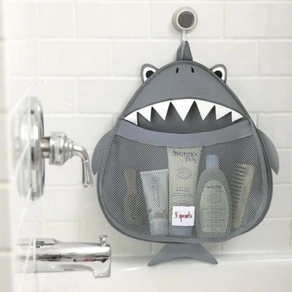 3 Sprouts Shark Bathroom Organizer