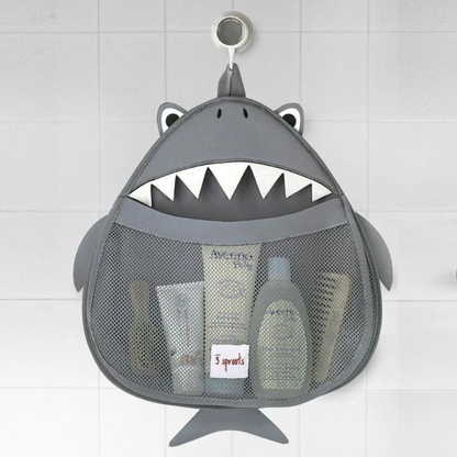 3 Sprouts Shark Bathroom Organizer