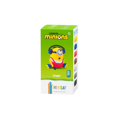 Set de 5 Potes de Arcilla para Modelar: Minions - Stuart