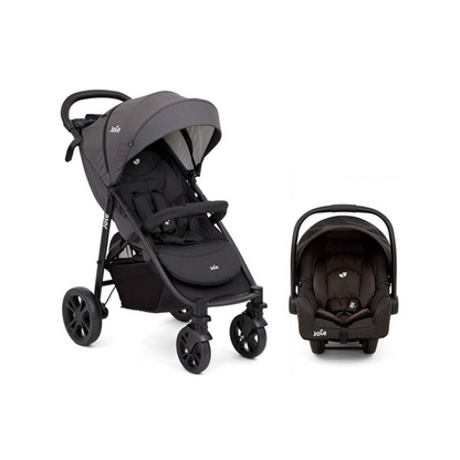 Travel System: Coche Litetrax™ 4 Coal + Silla Nido - Grafito