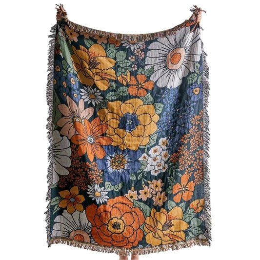 Manta / Textil - Floral