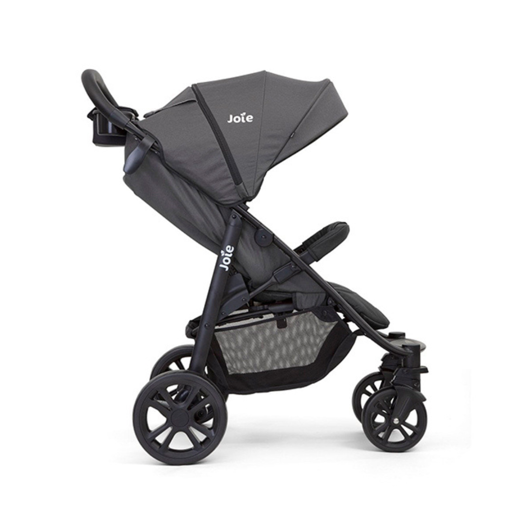 Travel System: Coche Litetrax™ 4 Coal + Silla Nido - Grafito