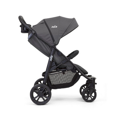 Travel System: Litetrax™ 4 Coal Stroller + Nest Seat - Graphite