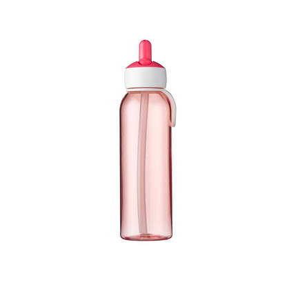 Flip-Up Water Bottle - Pink