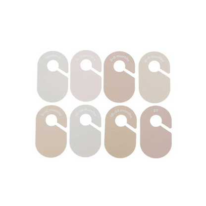 Closet Dividers (Newborn to 24 Months) - Neutral