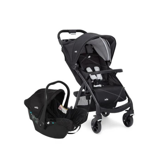 Travel System: Coche Muze™ LX + Silla Nido - Universal Black