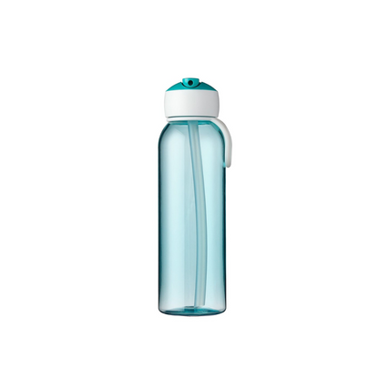 Flip-Up Water Bottle - Turquoise